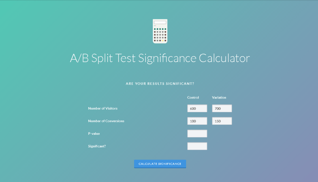 statistical significance calculator
