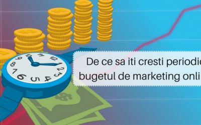 De ce sa iti cresti periodic bugetul de marketing online