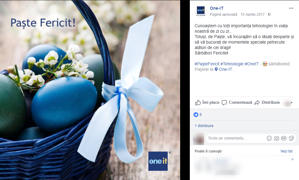 poastare facebook one-it pasti