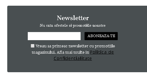 abonare newsletter GDPR compliant