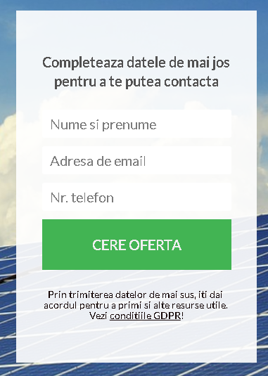 formular GDPR compliant