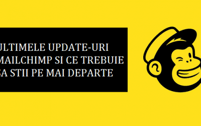 Ultimele update-uri MailChimp si ce trebuie sa stii pe mai departe